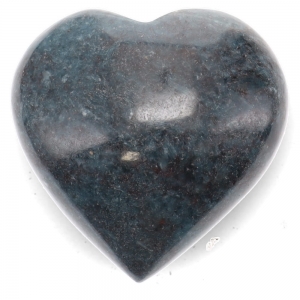 HEART - Puffed Kyanite Green Blue 2.8cm x 6cm
