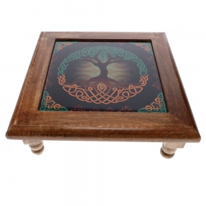 ALTAR TABLE - Celtic Tree Printed 30cm x 10cm