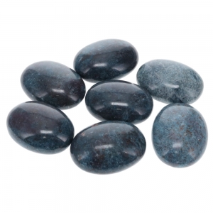 PALM STONE - Kyanite Blue Green 6cm x 4.5cm x 2.5cm
