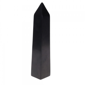 OBELISK - Soapstone with Moon Phases 15cm