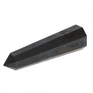OBELISK - Pyrite with Black Magnetite 6 Sides 7-10cm