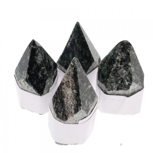 TOP POLISHED POINT - Emerald in Matrix 5-8cm per 100gms