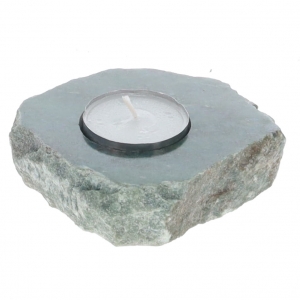 40% OFF - CANDLE HOLDER - Heart Ruby Zoisite Natural Top Polished 2.5cm x 8-10cm