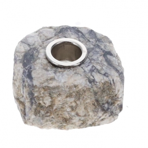 40% OFF - MINI CANDLE HOLDER - Tiffany Stone Top Polished 2cm x 4cm