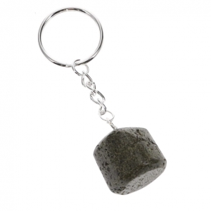 KEY CHAIN - Epidot Tumbled Stone 5cm
