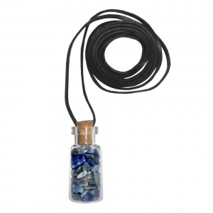 40% OFF - Lapiz Lazuli Bottle Necklace