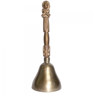 40% OFF - ALTAR BELLS - Brass with Buddha Handle 14cm