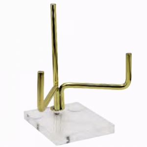 STAND - Branches Gold Brass with Acrylic Base for Specimen 12cm