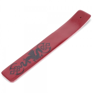 FLAT ASH CATCHER - Dragon Red Painted 3.5cm x 26cm (89272)