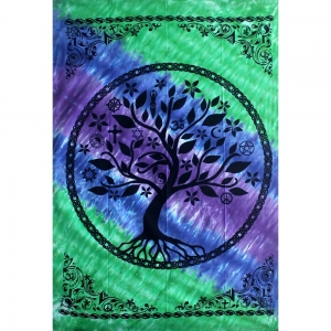 CLOSE OUT - TAPESTRY - Tree of Life Multifaith 147cm x 208cm