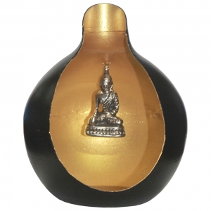 CANDLE HOLDER - Buddha Gold Teardrop