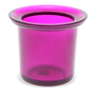 CLEARANCE - VOTIVE HOLDER - Frosted Purple