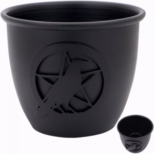 SMUDGE BOWL - Crow Pentacle Small
