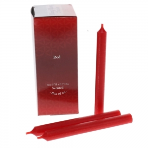 40% OFF - MAGIC MINI CANDLES - Passion Red Ylang Ylang Scented 1.25cm x 12.7cm (