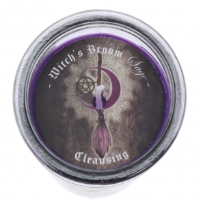 Magic Jar Scented Candle - Witch's Broom - Sage 290gms