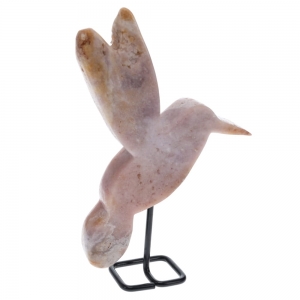 40% OFF - Pink Amethyst Humming Bird 1kg 26cm x 16cm x 2.8cm