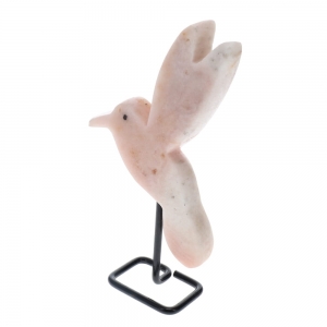 Pink Amethyst Humming Bird 486g 22cm x 11cm x 2.3cm