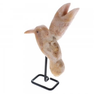 Pink Amethyst Humming Bird 543g 22cm x 11cm x 2.8cm