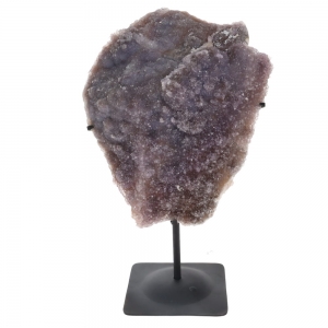 40% OFF - Pink Amethyst on Metal Stand 2.45kgs