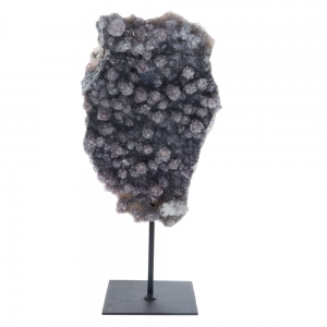 40% OFF - Pink Amethyst on Metal Stand 1.20kgs