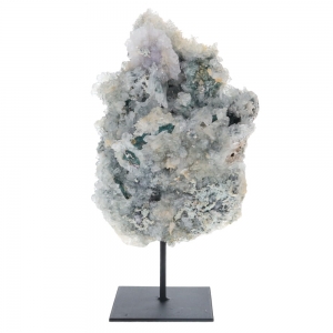 40% OFF - Pink Amethyst on Metal Stand 2.30kgs