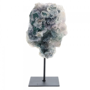 40% OFF - Pink Amethyst on Metal Stand 1.20kgs