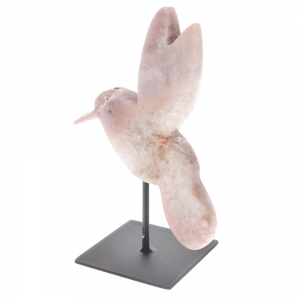 Pink Amethyst Humming Bird 1kg 24cm x 14cm x 4cm