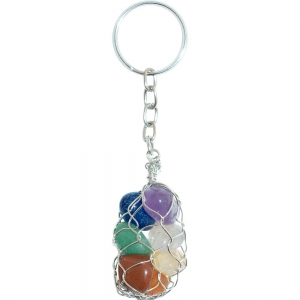 KEY CHAIN - BAG WITH STONES