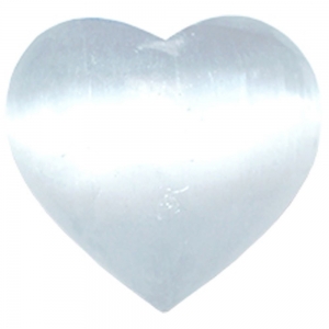 HEART - Selenite 7.5cm