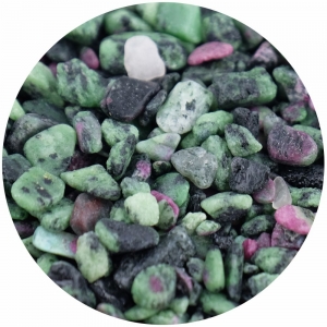 40% OFF - CRYSTAL CHIPS - Ruby Zoisite 100gms