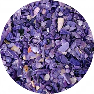 CRYSTAL CHIPS -  CHAROITE per 100gms