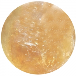 SPHERE - Yellow Calcite 40mm