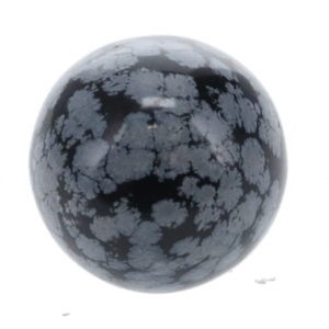SPHERE - Snowflake Obsidian 3.7cm