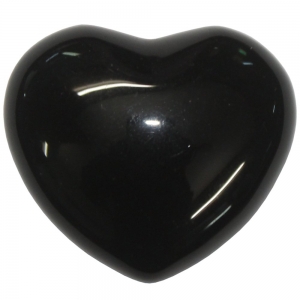 HEART - Black Obsidian  45mm