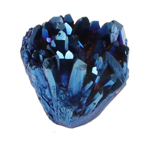 CLUSTER - Dark Blue Aura 374gm 7.8cm x 6.9cm x 5.8cm