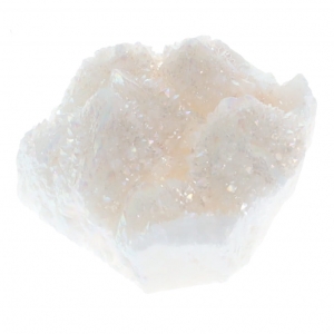 CLUSTER - White Aura Quartz 244gms
