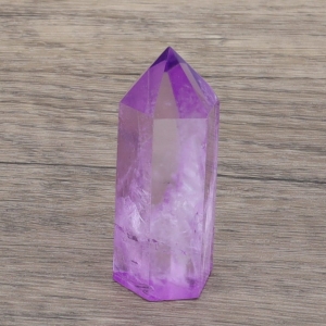 40% OFF - POINT-Purple Crystal Polished 2.1cm  x 5.1cm 35gms