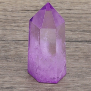 40% OFF - POINT-Purple Crystal Polished 2.4cm  x 5.1cm 45gms