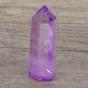 40% OFF - POINT-Purple Crystal Polished 2.2cm  x 5.8cm 35gms