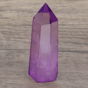40% OFF - POINT-Purple Crystal Polished 2.3cm  x 6.2cm 44gms