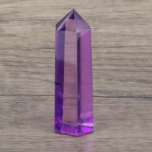 40% OFF - POINT-Purple Crystal Polished 1.8cm  x 5.6cm 25gms