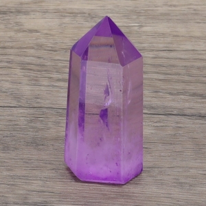 40% OFF - POINT-Purple Crystal Polished 1.9cm  x 5.5cm 43gms