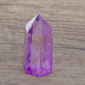 40% OFF - POINT-Purple Crystal Polished 2.3cm  x 4.9cm 44gms