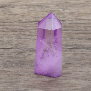 40% OFF - POINT-Purple Crystal Polished 2.3cm  x 5cm 29gms