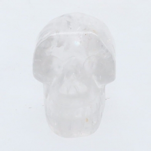 SKULL - Crystal Quartz 5cm