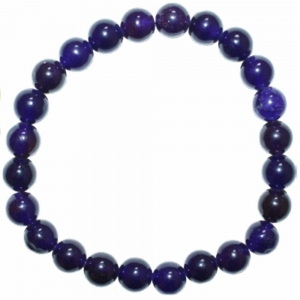 BRACELET - Purple Jade Bead