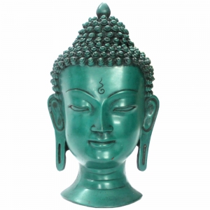 Wall Palque - Buddha Turquoise Resin 11.7X21cm