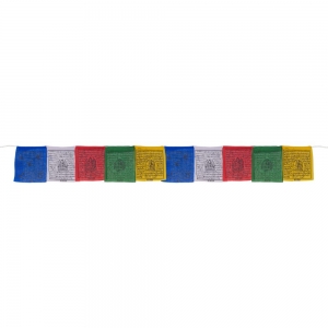 PRAYER FLAG - Tibetan Cotton 112cm (Set of 5)