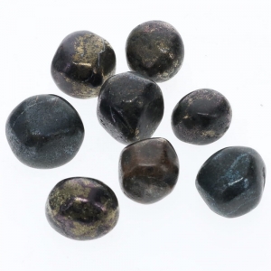 TUMBLE STONES - CHALCOPYRITE WITH COVELINA 20-35MM per 100gms