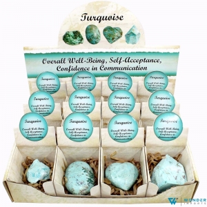 40% OFF - ASSORTED SHAPES - TURQUOISE